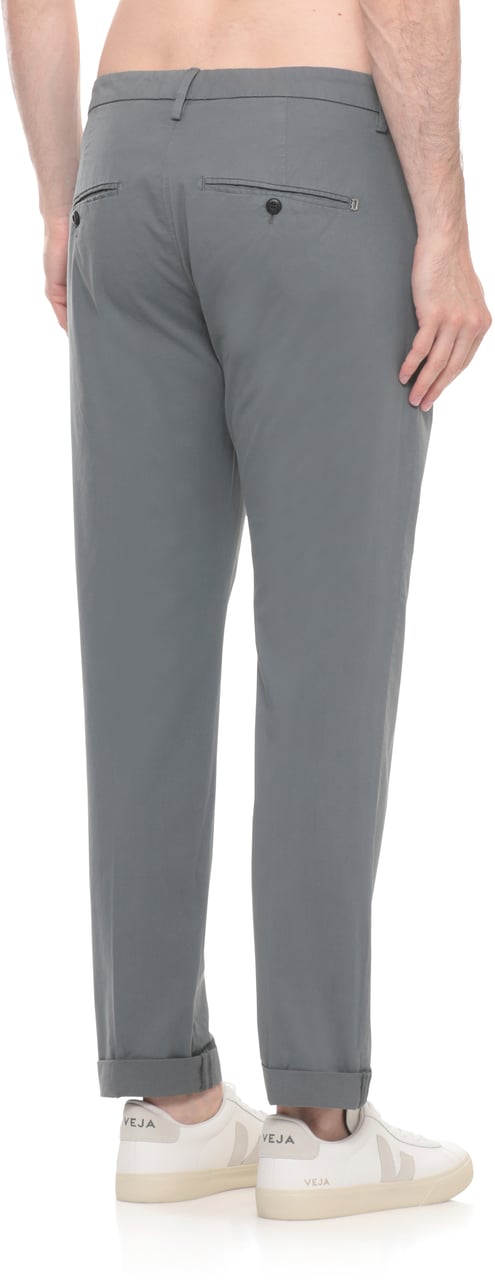 Dondup Trousers Grey Grijs