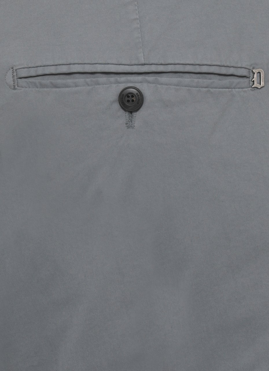 Dondup Trousers Grey Grijs