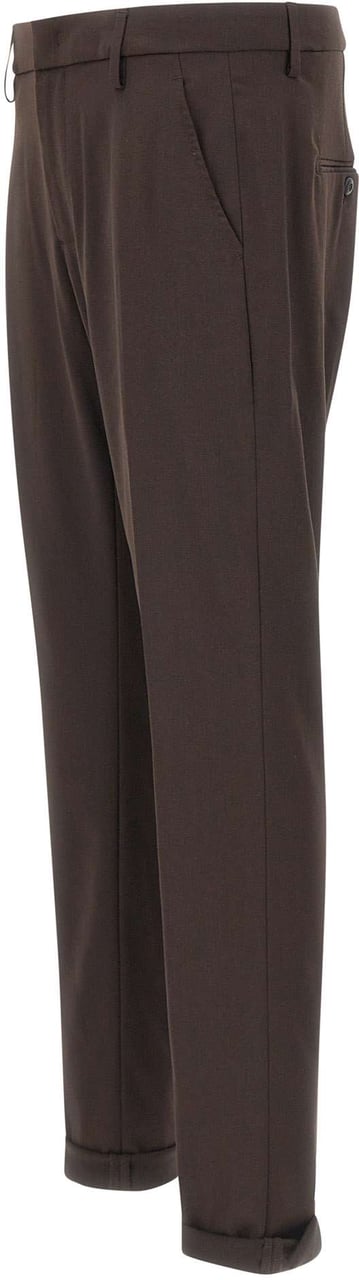 Dondup Trousers Brown Bruin