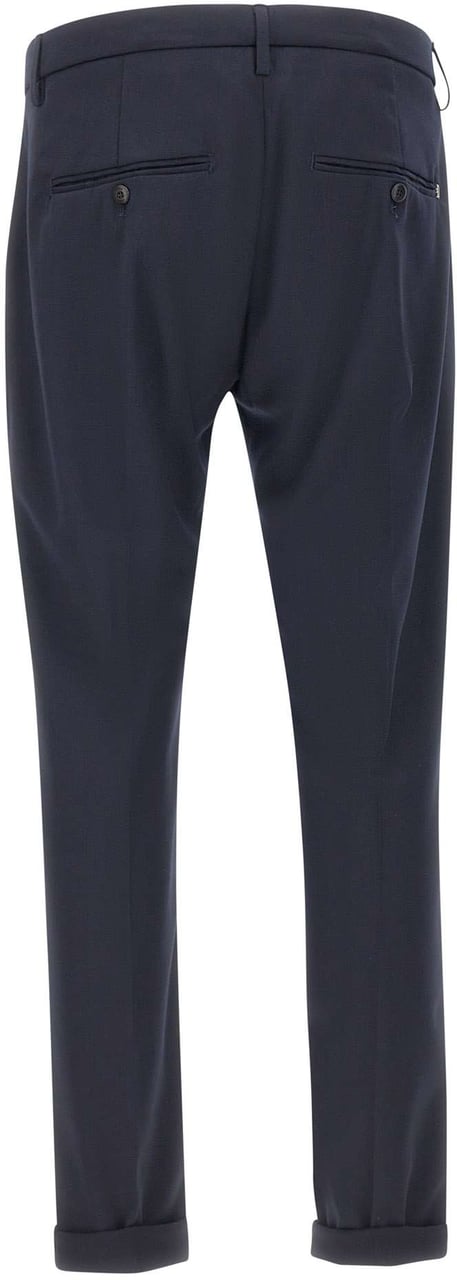 Dondup Trousers Blue Blauw