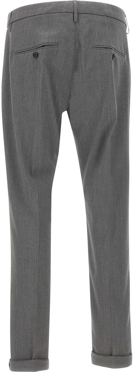 Dondup Trousers Grey Grijs
