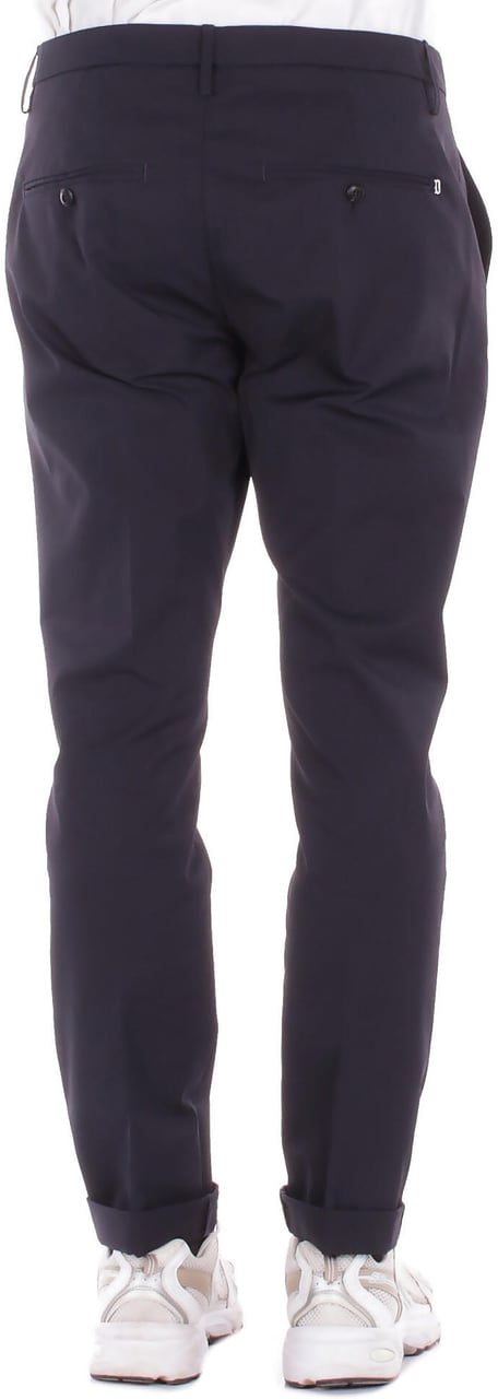 Dondup Trousers Blue Navy