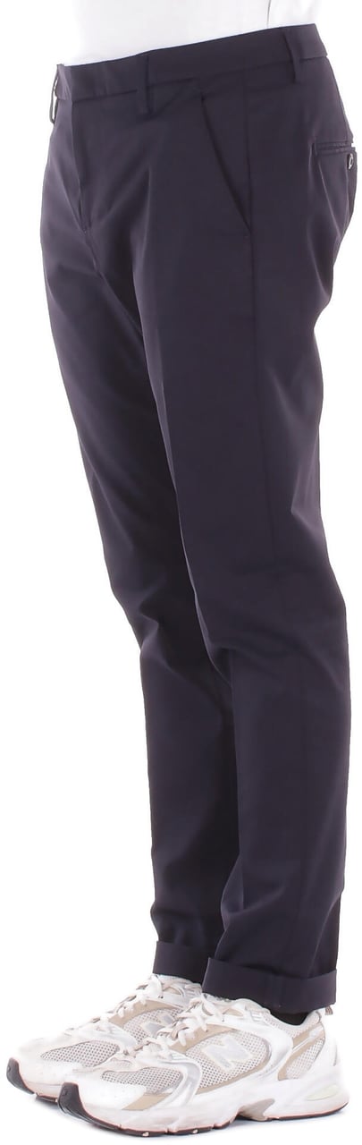 Dondup Trousers Blue Navy