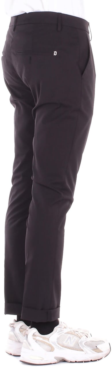 Dondup Trousers Black Zwart