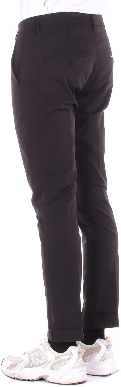 Dondup Trousers Black Zwart