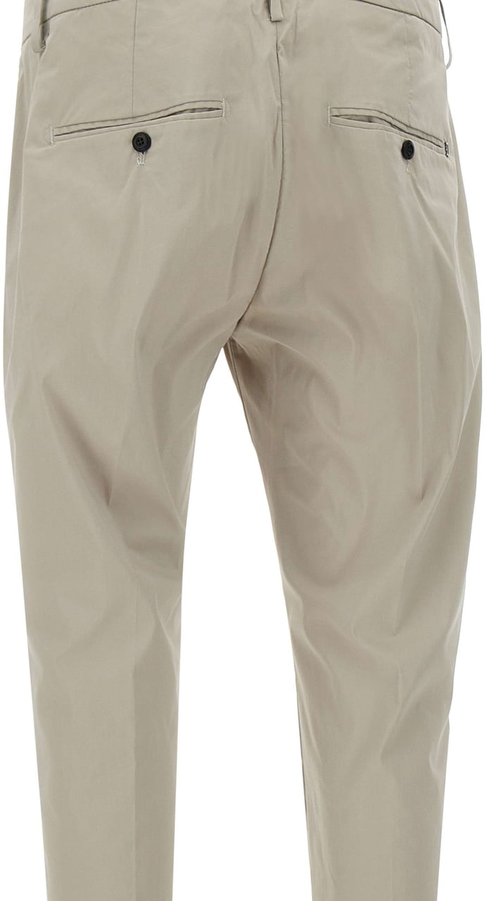 Dondup Trousers Beige Taupe