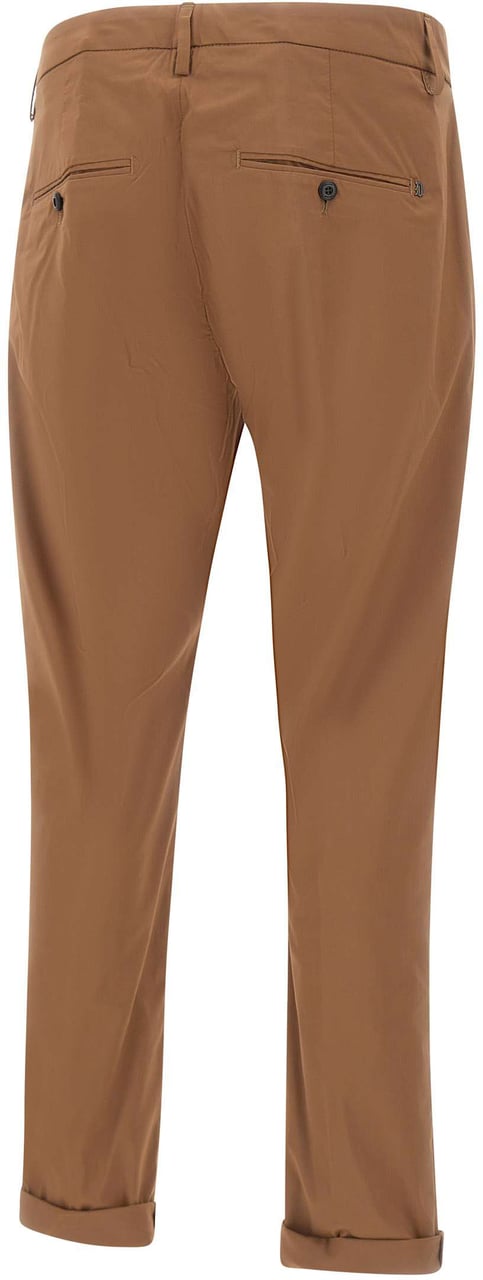 Dondup Trousers Brown Beige