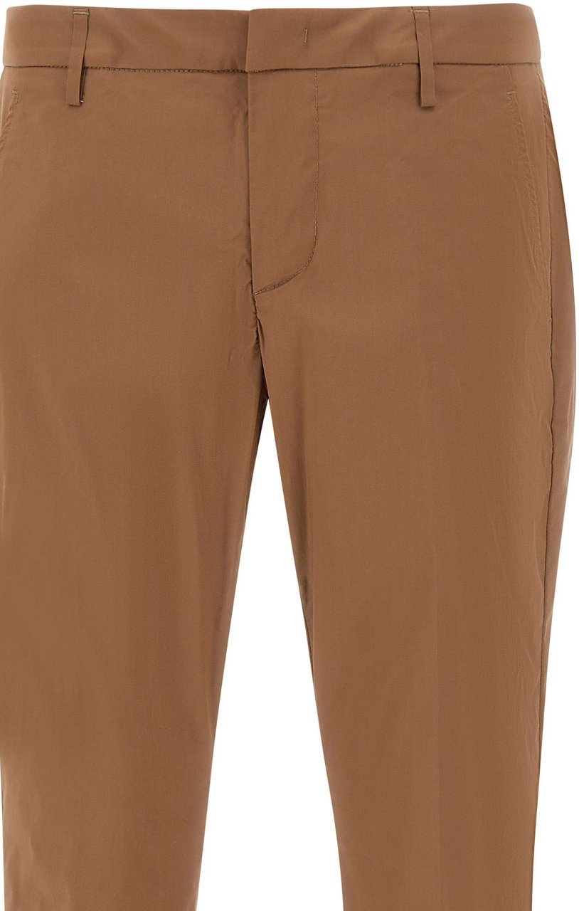 Dondup Trousers Brown Beige