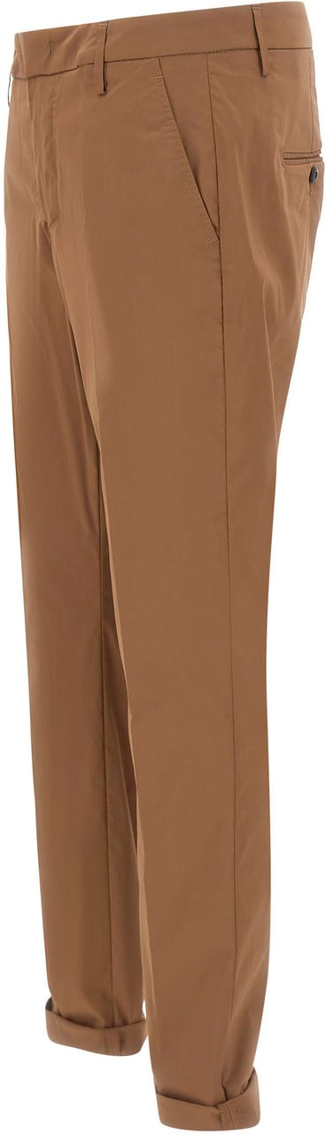 Dondup Trousers Brown Beige