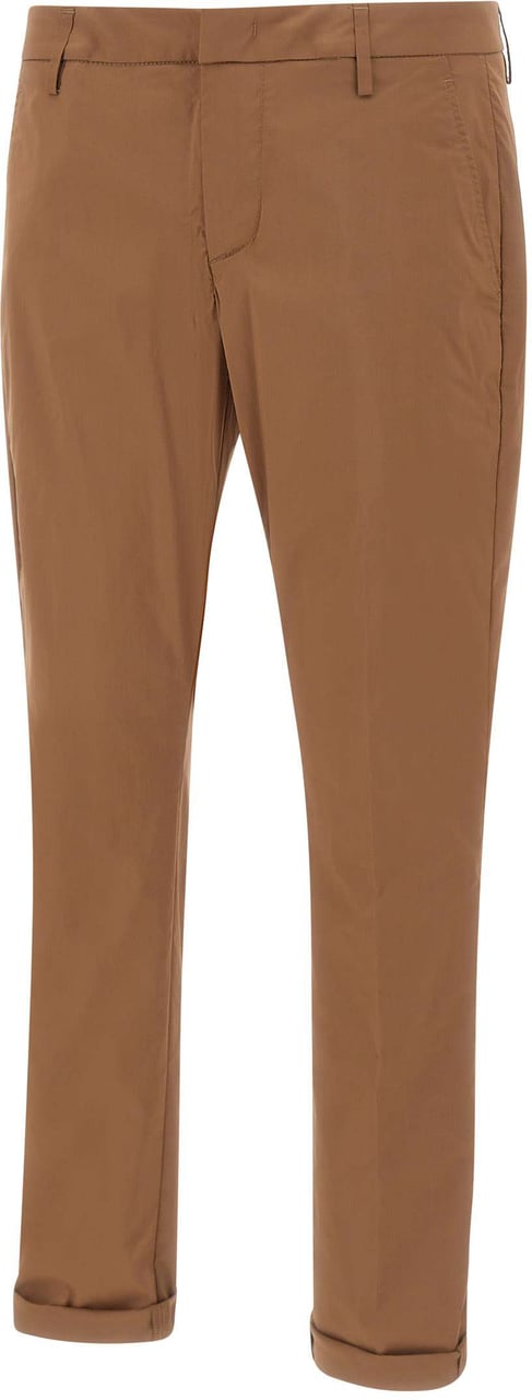 Dondup Trousers Brown Beige
