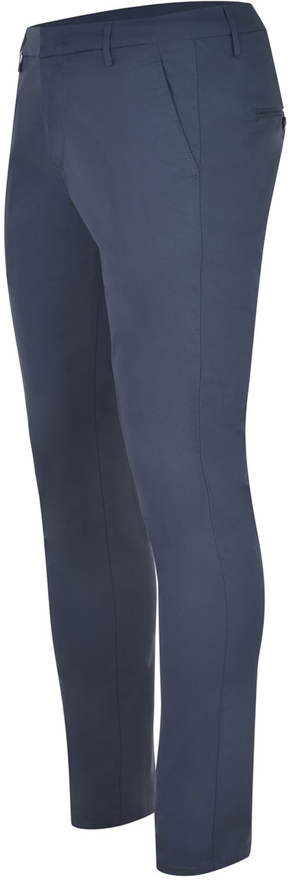 Dondup Trousers Blue Blauw