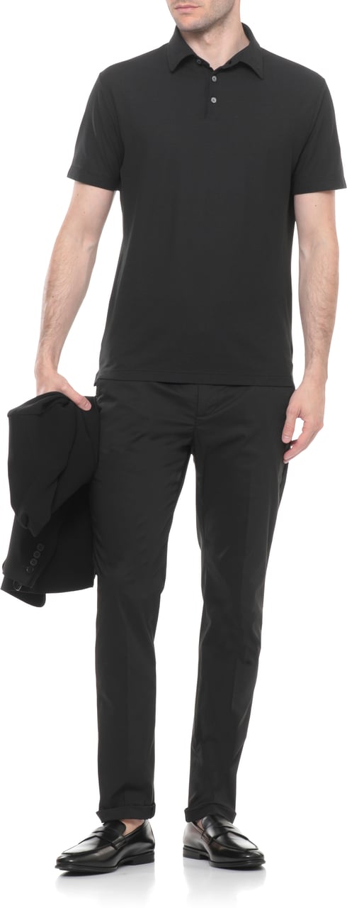 Dondup Trousers Black Zwart