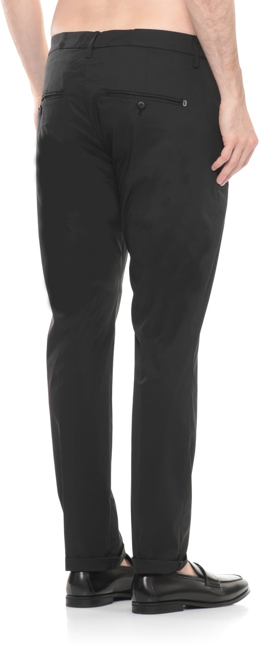 Dondup Trousers Black Zwart