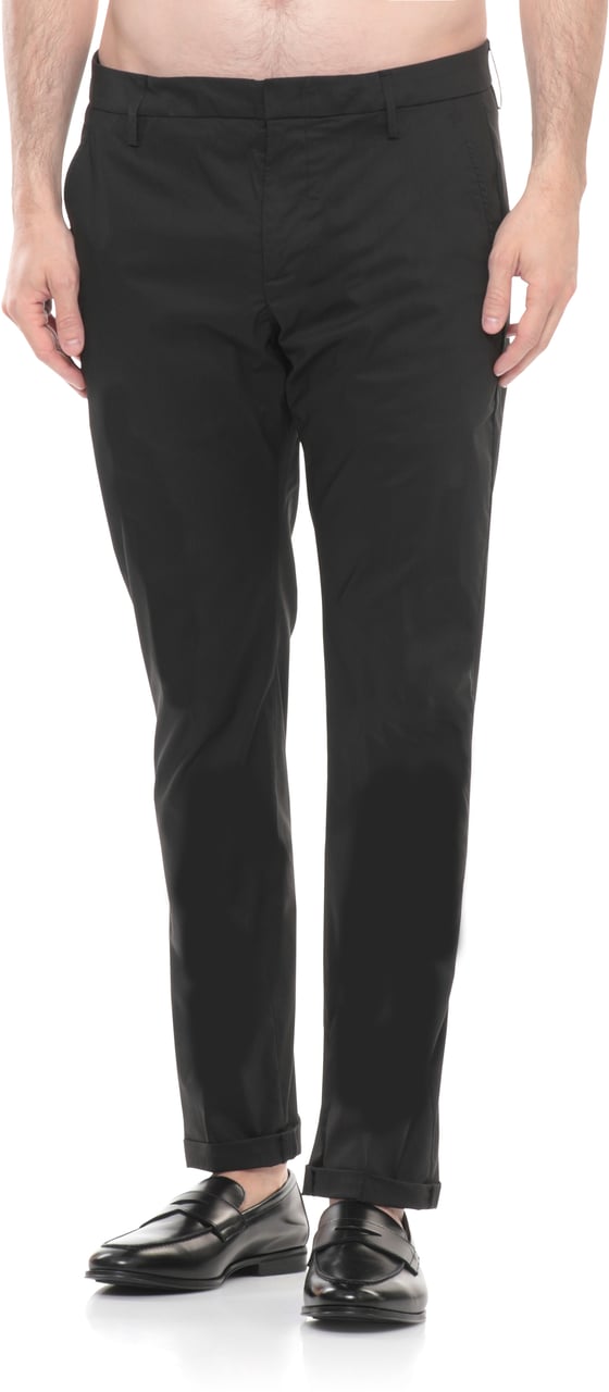 Dondup Trousers Black Zwart