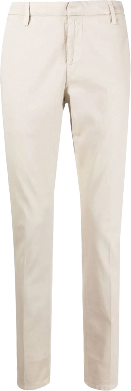 Dondup Trousers Bianco Wit