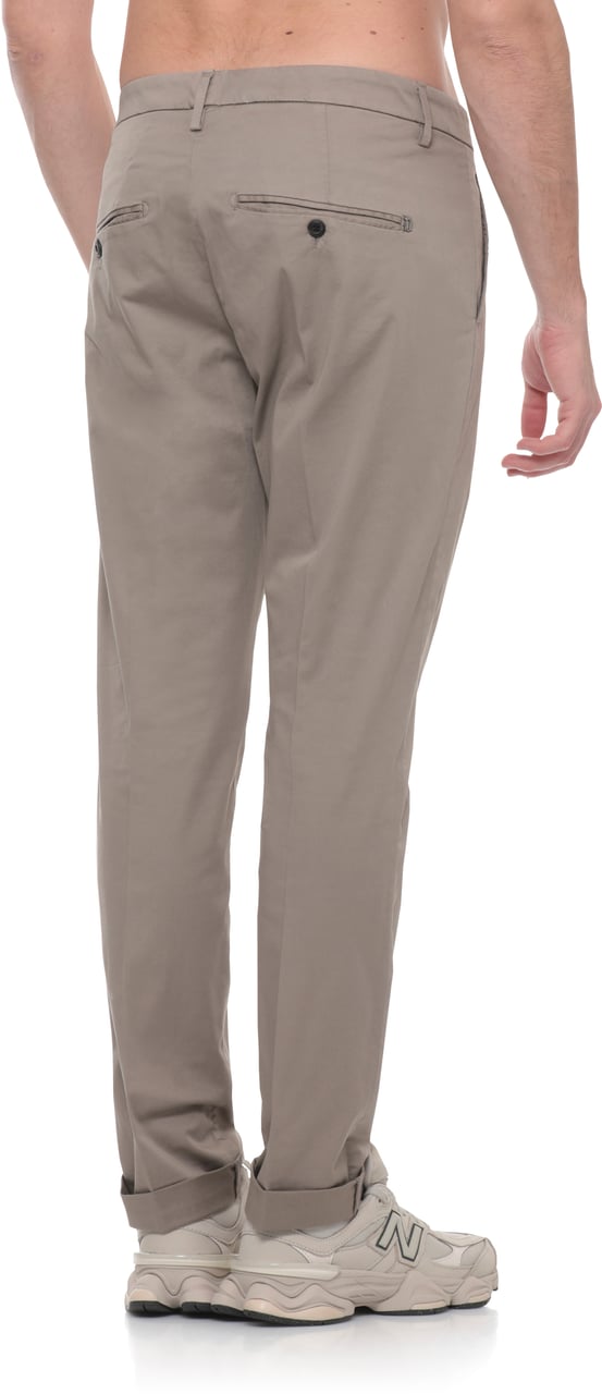 Dondup Trousers Grey Grijs