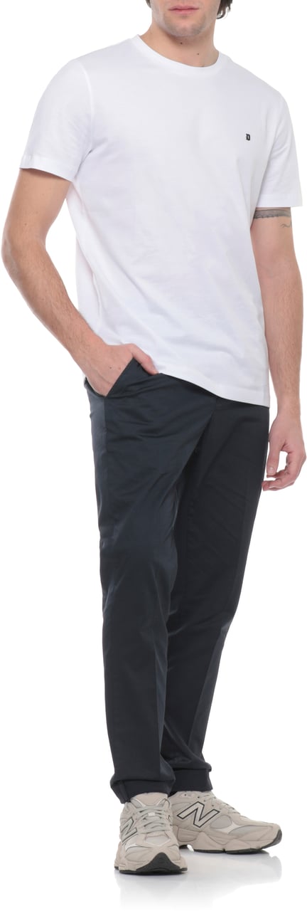 Dondup Trousers Blue Blauw