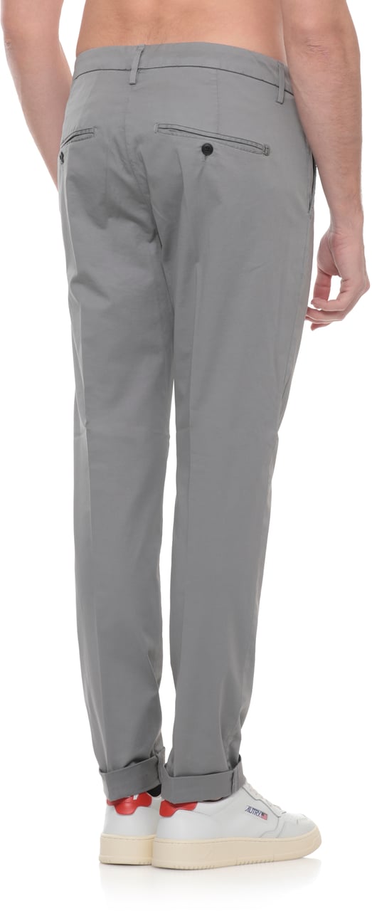Dondup Trousers Grey Grijs