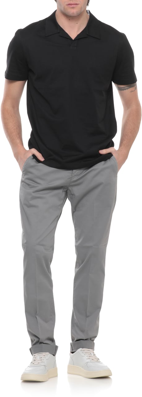 Dondup Trousers Grey Grijs