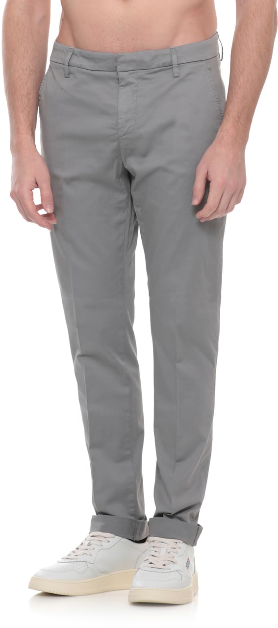 Dondup Trousers Grey Grijs