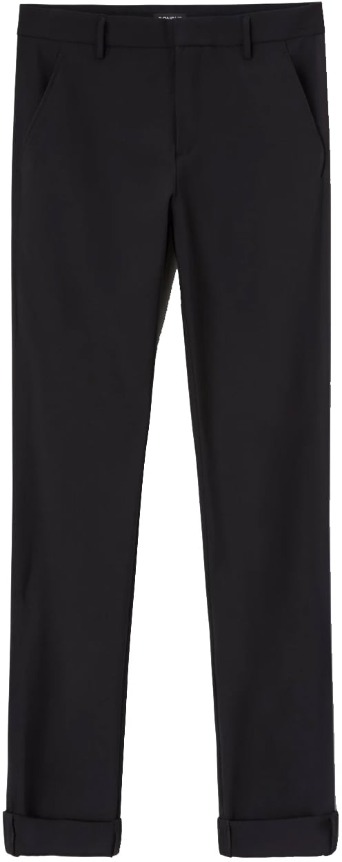 Dondup Trousers Black Zwart