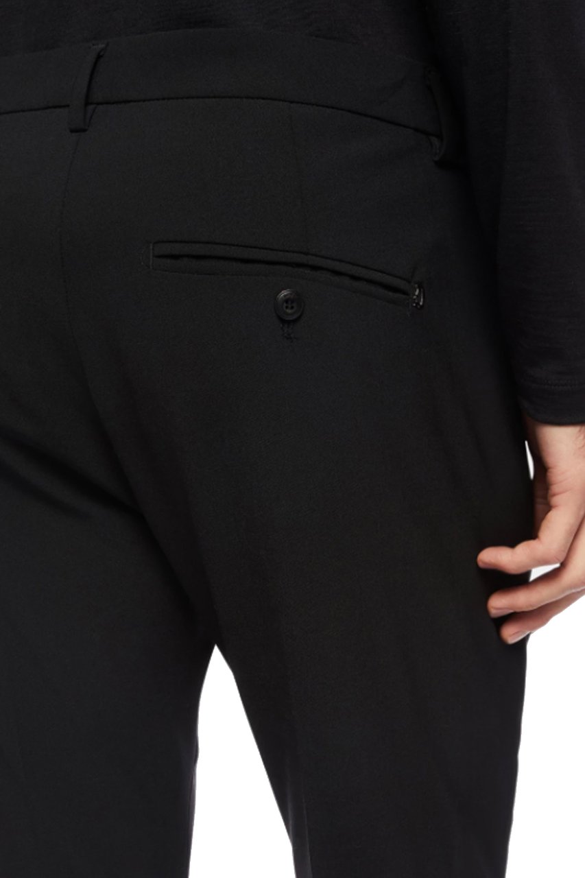 Dondup Trousers Black Zwart