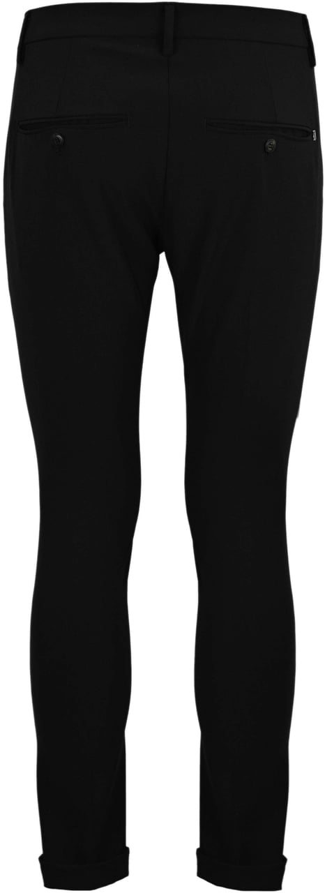 Dondup Trousers Black Zwart