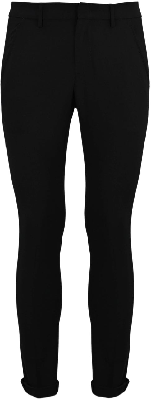 Dondup Trousers Black Zwart