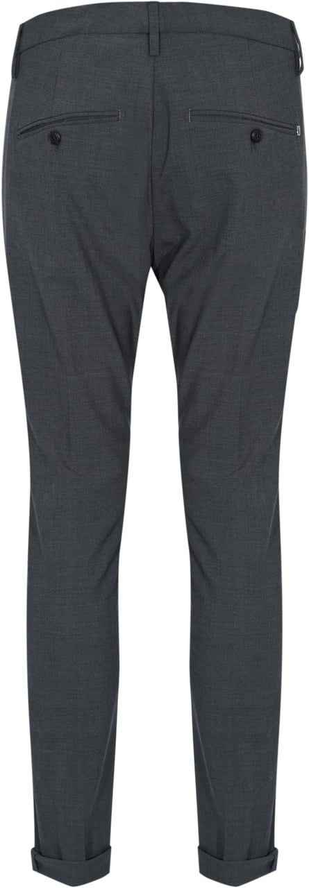 Dondup Trousers Fumo Grijs