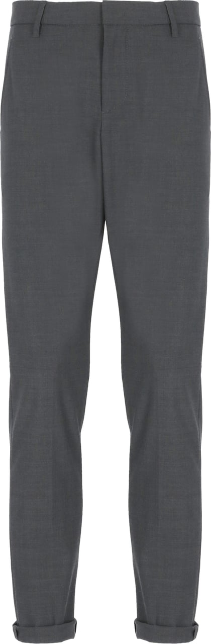 Dondup Trousers Grey Grijs