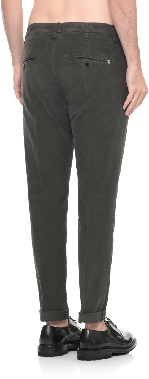 Dondup Trousers Green Groen