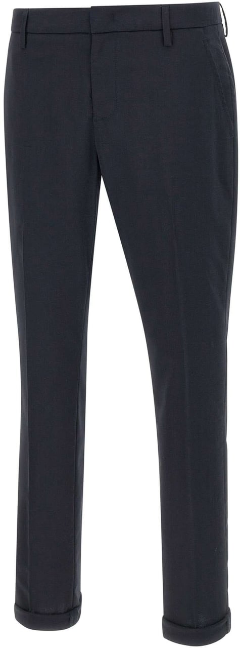 Dondup Trousers Blue Blauw