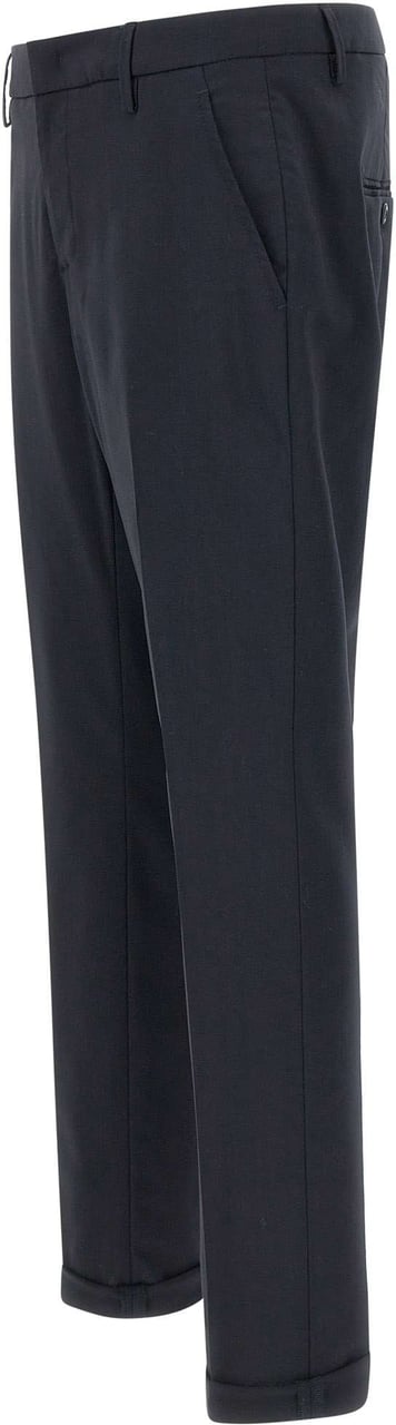 Dondup Trousers Blue Blauw