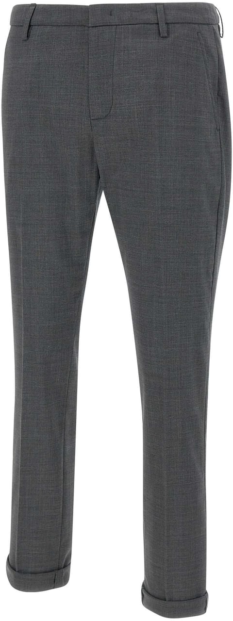 Dondup Trousers Grey Grijs