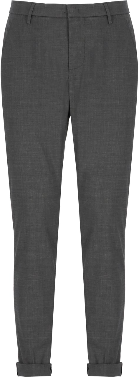 Dondup Trousers Grey Grijs