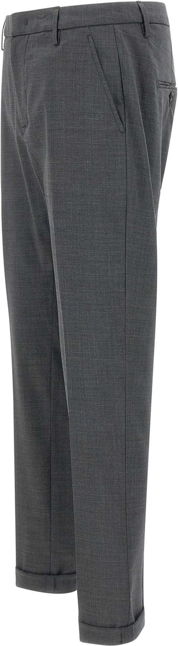 Dondup Trousers Grey Grijs