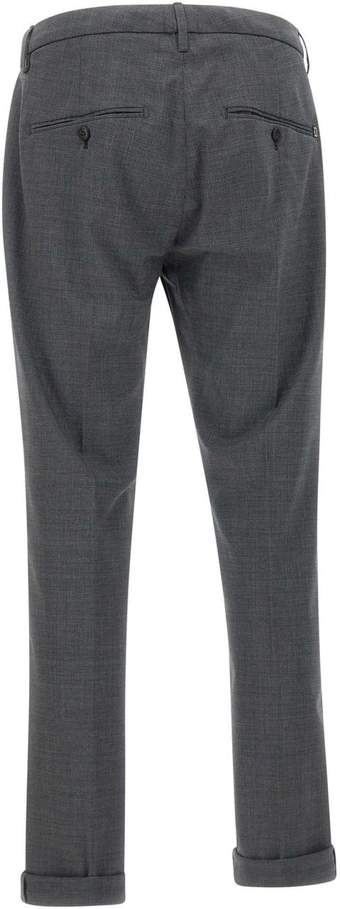 Dondup Trousers Grey Grijs