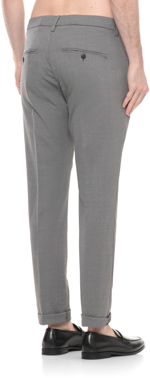 Dondup Trousers Grey Grijs