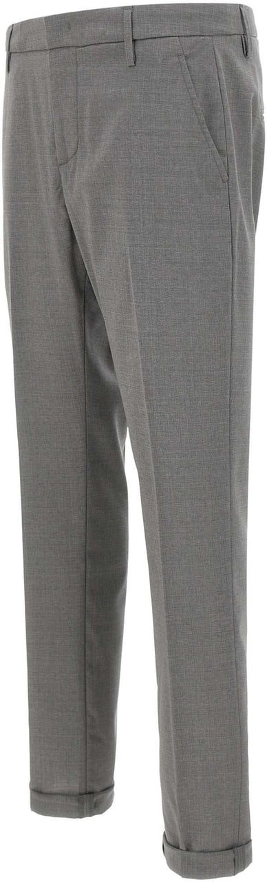 Dondup Trousers Grey Grijs