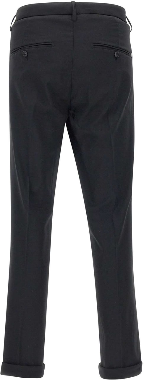 Dondup Trousers Black Zwart