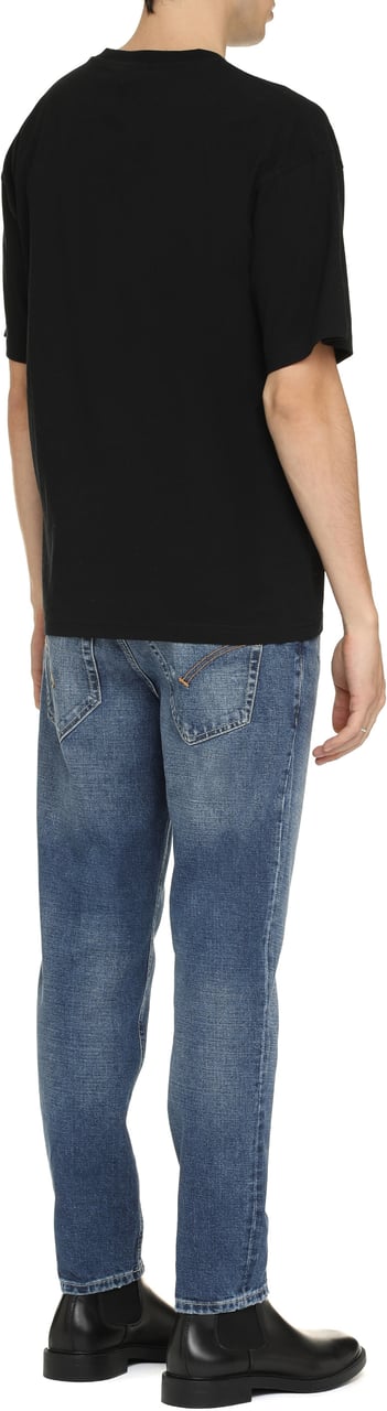 Dondup Brighton 5-pocket straight-leg jeans Blauw