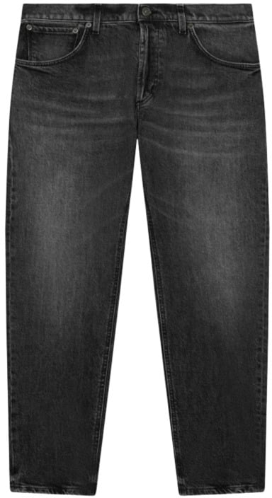 Dondup Dondup Jeans Nero Vintage Zwart