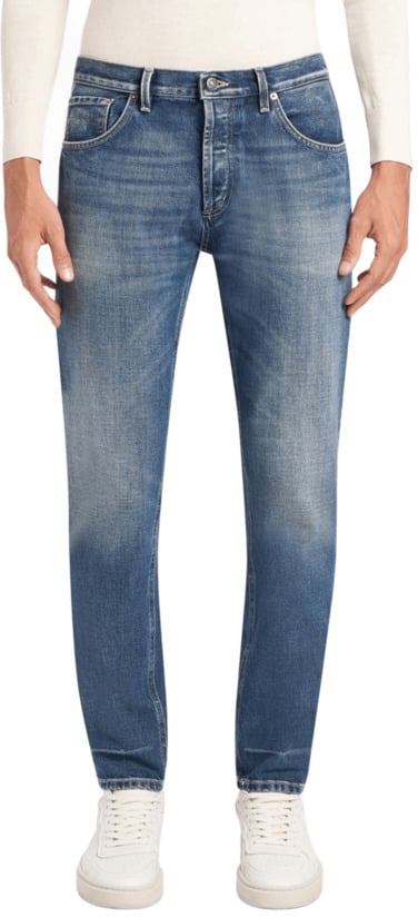 Dondup Dondup Jeans Blu Vintage Scuro Blauw