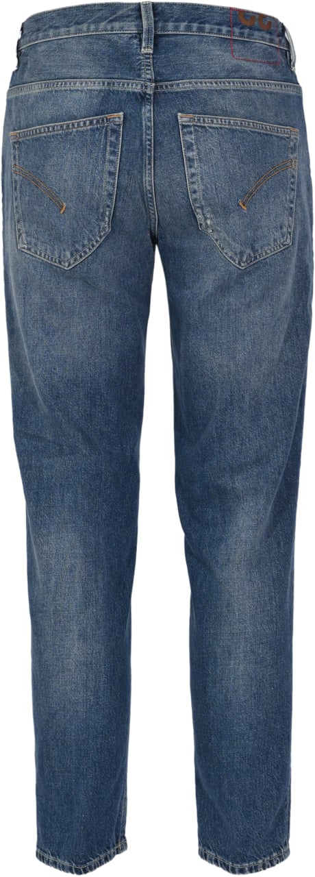 Dondup Trousers Blue Blauw