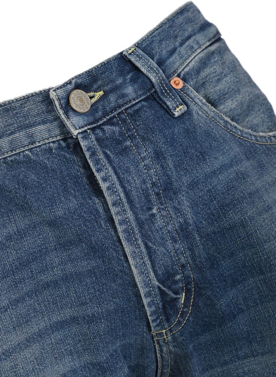 Dondup Trousers Blue Blauw