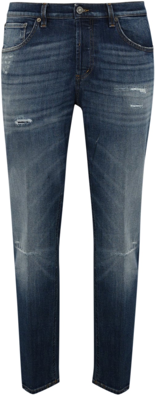 Dondup Trousers Denim Blauw