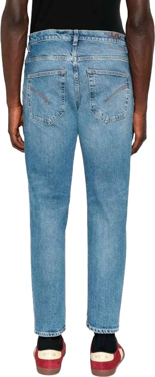 Dondup Rtw Blue Denim Chiaro Lichtblauw