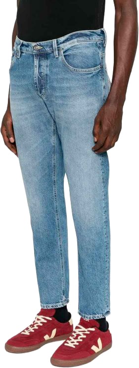 Dondup Rtw Blue Denim Chiaro Lichtblauw