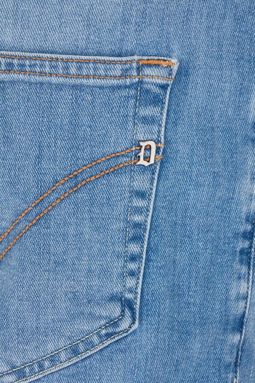 Dondup Dondup Denim Derick bermuda shorts Blauw