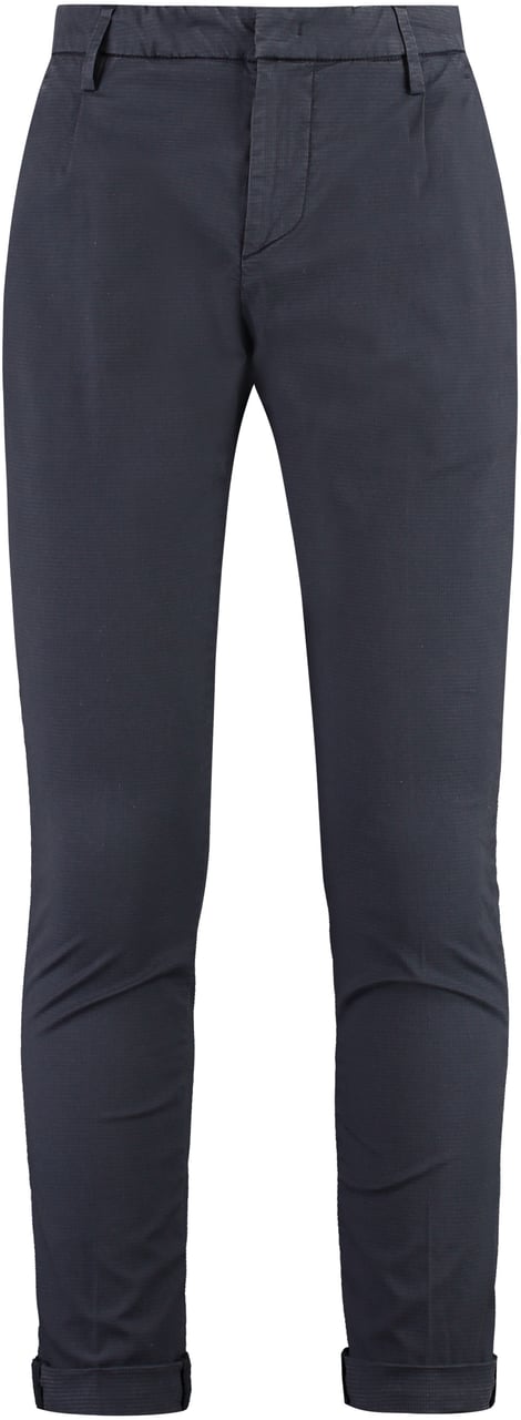 Dondup Gaubert cotton Chino trousers Blauw